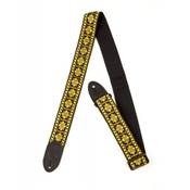 Gretsch G Brand Strap Diamond Black Ends