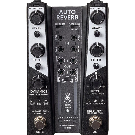Pedale D'Effet Guitare Reverb Gamechanger Audio Auto Reverb