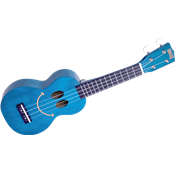 --- DISCONTINUE ---Mahalo U-SMILE-TBU - soprano bleu Mate translucide Housse