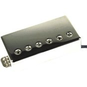 micro guitare electrique seymour duncan jb trembucker, chevalet, nickel