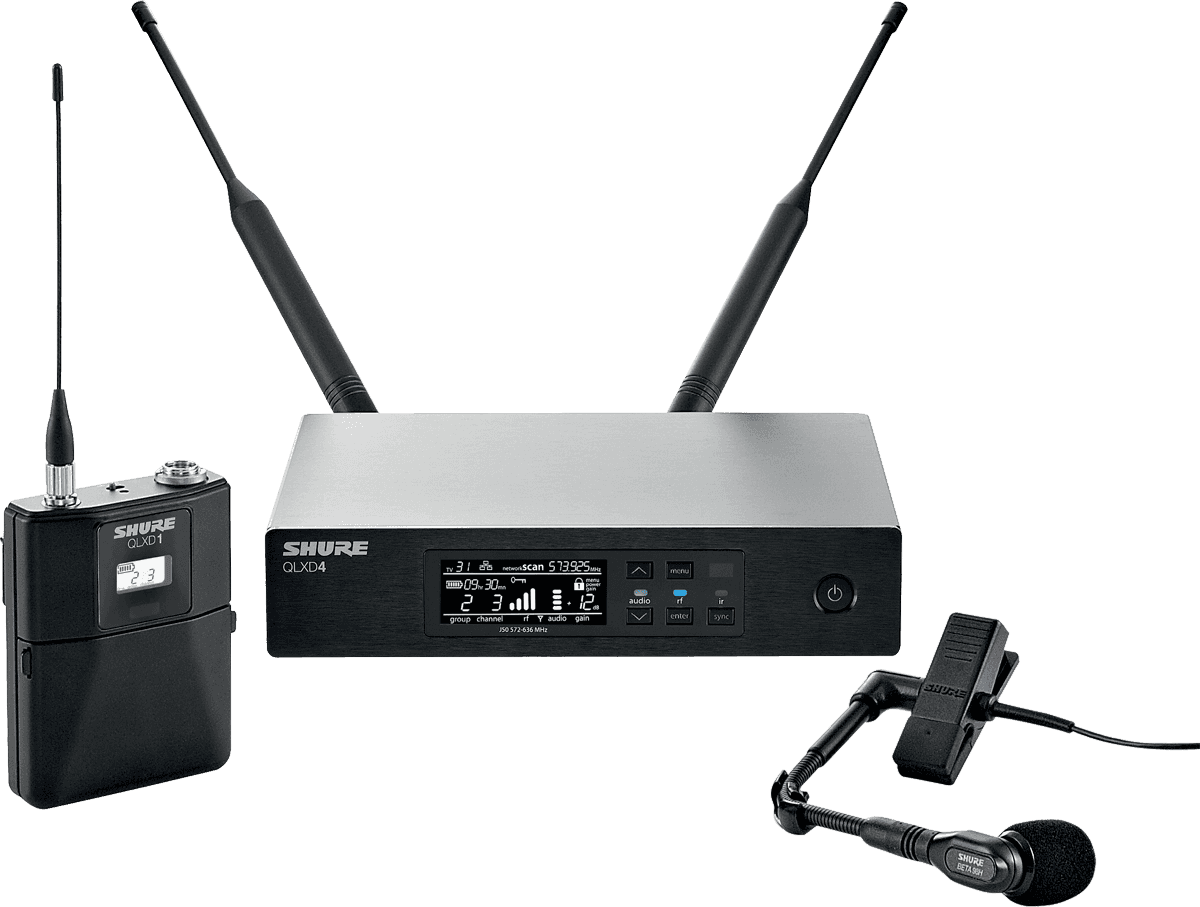 Shure QLXD14-98H-K51 - syst hf simple instrument