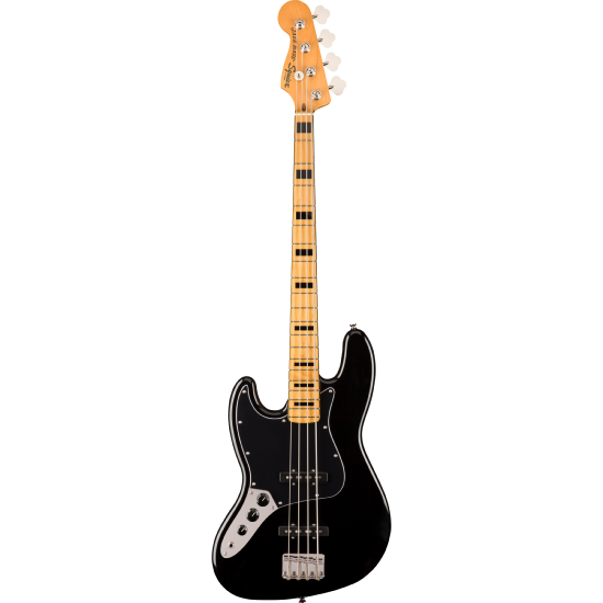 Classic Vibe '70s Jazz Bass Left-Handed, Maple Fingerboard, Black