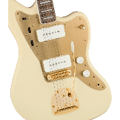 --- DISCONTINUE ---Guitare électrique Squier Jazzmaster 40th Anniversary Gold Edition OW