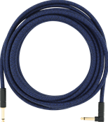 Festival Instrument Cable, Straight/Angle, 18.6', Pure Hemp, Blue Dream