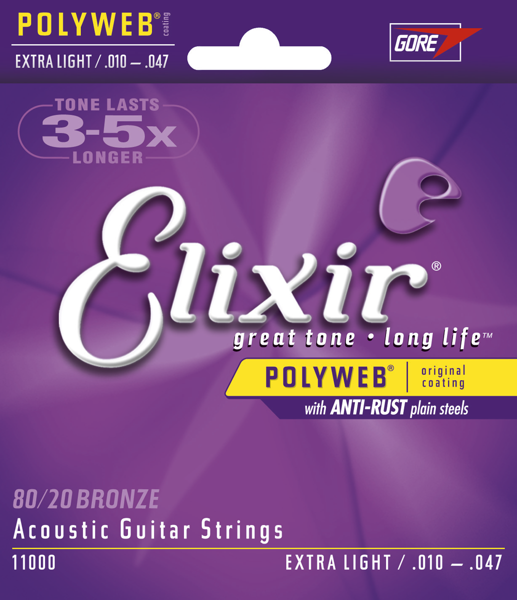 Elixir 11000 - acoustique polyweb xl 10-47