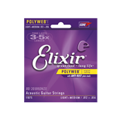 Elixir 11075 - Jeu de Cordes Guitare Acoustique Medium Light 12-56