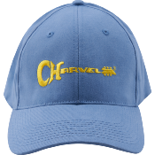 Charvel 3D Logo Hat, Blue and Yellow