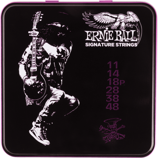 Cordes guitare électrique 11-48 Ernie Ball signature Slash - Pack de 3 jeux