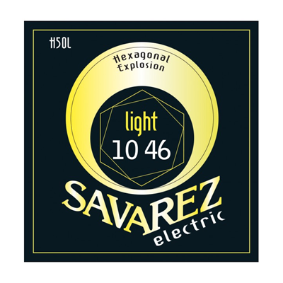Cordes Guitare Electrique Savarez Hexagonal 10-46