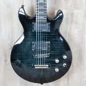 Guitare electrique Lag Roxane 500 black shadow