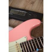 Schecter Nick Johnston signature HSS atomic coral