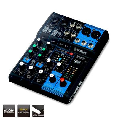 --- DISCONTINUE ---Yamaha MG06X - Console de mixage - 6 entrées avec effets