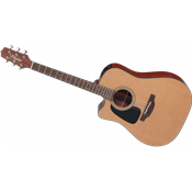 Takamine P1DCLH Guitare dreadnought Cutaway Electro gauchère