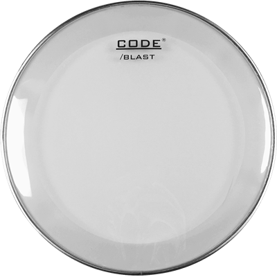 Code Drumheads Peau blast clear gc batter 24