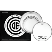 Code Drumheads Pack de Peaux rr clear standard  cc 14 dna coated