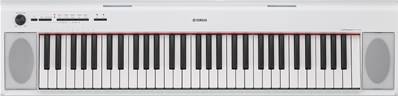 Yamaha Piaggero NP12WH - Clavier 61 touches Blanc