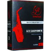 Gonzalez SAC30 - Classique force 3 - anches saxophone alto - Boîte de 10 anches