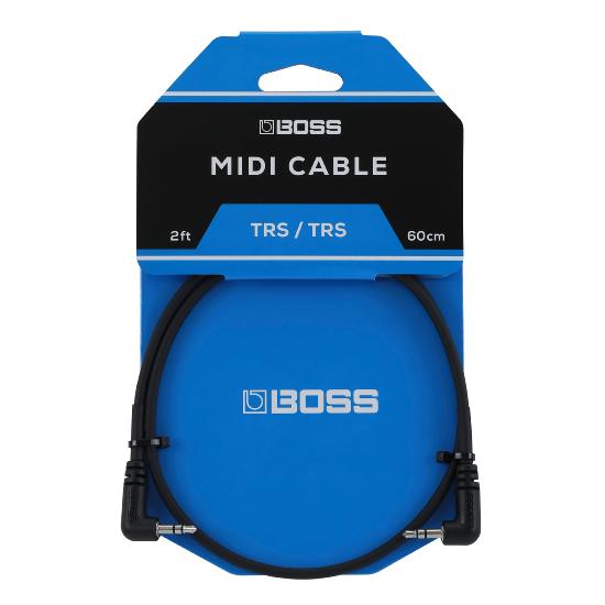 --- DISCONTINUE ---Câble TRS/TRS Boss MIDI Cable 60cm