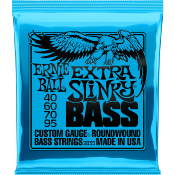 Cordes  Basse Electrique Ernie Ball 40-95 Extra Slinky