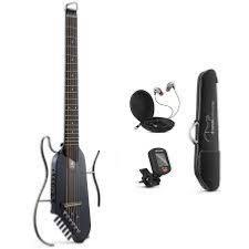 --- DISCONTINUE ---Donner Hush-1 erable noir guitare de voyage