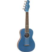 Fender UKULELE FENDER CONCERT ZUMA CLASSIC LAKE PLACID BLUE