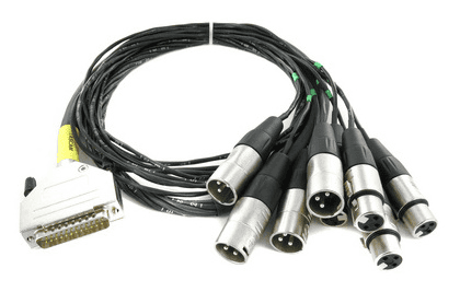 Cordial CFD1.5DFMT - câble int. num. dsub/4 xlr m xlr f tascam 1.5m