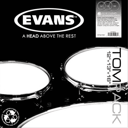 Evans TPEC2SCTDS - tom pack ec2s coated standard
