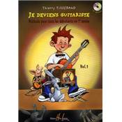 Editions Henry Lemoine METHODE PEDAGOGIQUE THIERRY TISSERAND JE DEVIENS GUITARISTE EDITION LEMOINE