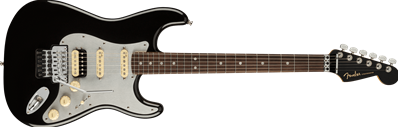 Ultra Luxe Stratocaster Floyd Rose HSS, Rosewood Fingerboard, Mystic Black