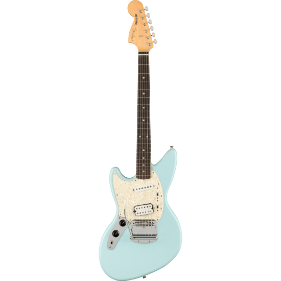 Fender Kurt Cobain Jag-Stang Signature Touche Palissandre Sonic Blue Gaucher