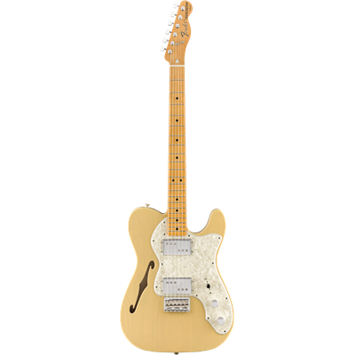 Fender Vintera 70s Telecaster Thinline, Maple Fingerboard, Aged Natural