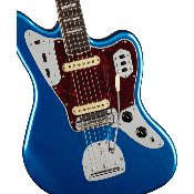 Guitare électrique Fender 60th Anniversary Jaguar Mystic Lake Placid Blue