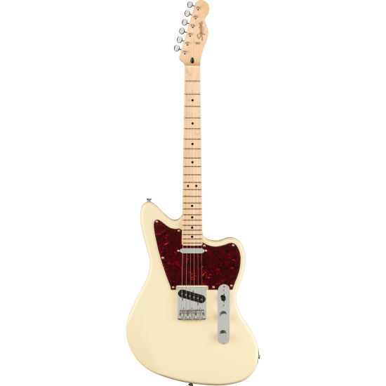--- DISCONTINUE ---Paranormal Offset Telecaster, Maple Fingerboard, Tortoiseshell Pickguard, Olympic White