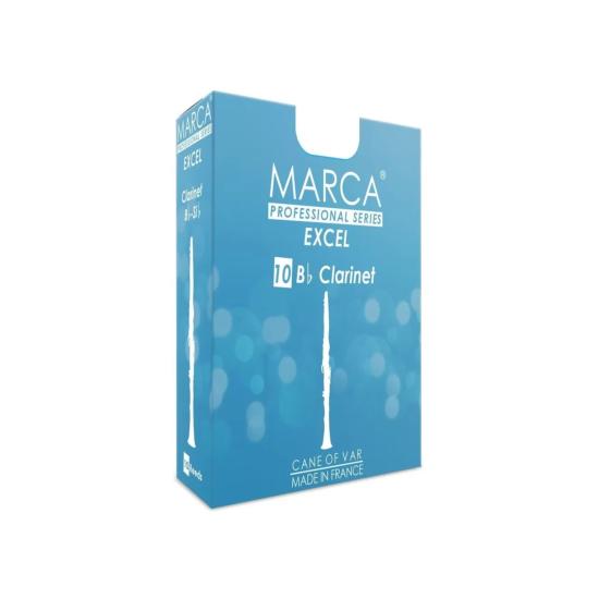 MARCA EXCEL force 2 - Anches clarinette Sib - boite de 10