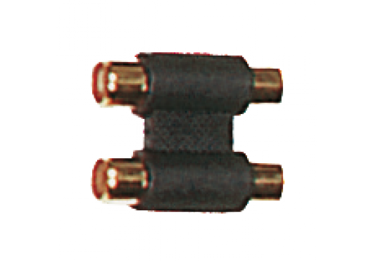 Yellow Cable AD15 - Adaptateur 2 RCA Femelle/2 RCA Femelle (Par 2 Pièces)