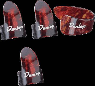 Dunlop 9010TP - player's pack de 4 onglets medium (pouces & doigts)