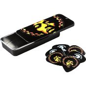 Boite de 6 médiators Dunlop Hendrix Aura Manadala heavy