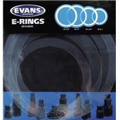 Evans ER-STANDARD - Pack E-Rings standard 12'' 13'' 14'' 16''