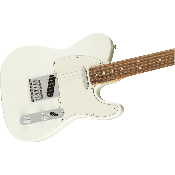 Fender Telecaster Mexicaine Player Polar White touche Pao Ferro - Guitare électrique