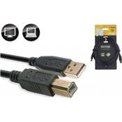 Stagg NCC3UAUB - Câble Ordinateur USB A-B 2.0 - 3M