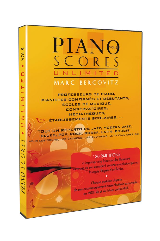Prodipe Piano Score Unlimited Marc Bercovitz
