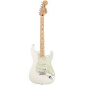 Fender Stratocaster Deluxe Roadhouse - Olympic White Erable