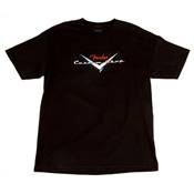 --- DISCONTINUE ---fender T-shirt Custom Shop Original Logo black M
