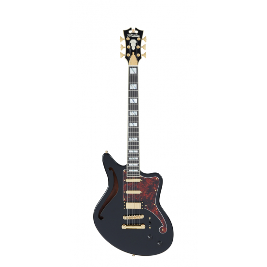 D'ANGELICO Deluxe Bedford SH Black
