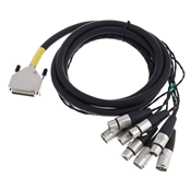 --- DISCONTINUE ---Cordial CFD1.5DFMY - câble int. num dsub/4 xlr m. xlr f. yamaha 1.5m