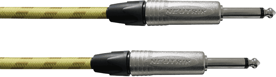 --- DISCONTINUE ---Cordial CXI3PP-TWEED - câble instrument jack/jack finition tweed 3m