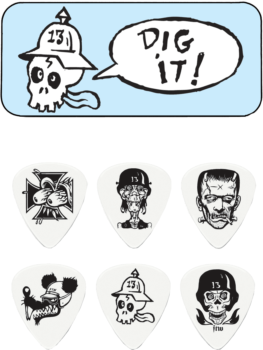 Dunlop BL113T73 - boîte de 6 frank kozik series 2 073mm