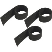 K M 21403 - 3 serre-cables velcros noir
