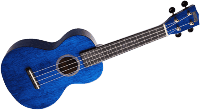 Mahalo MH2-TBU - concert ukulele hano 2 trans blue