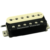 micro guitare electrique seymour duncan whole lotta hb, manche, zebra